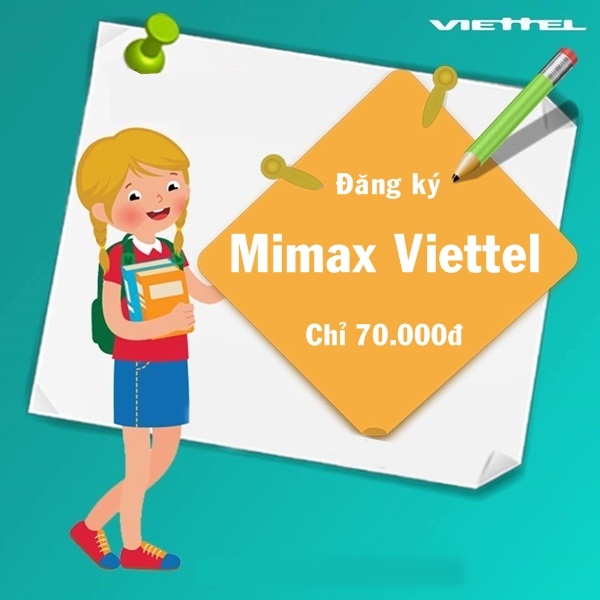 Đăng ký gói 3G Mimax Viettel giá rẻ