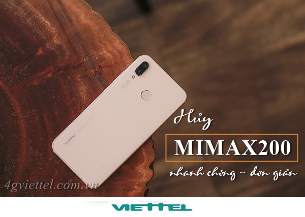 Hướng dẫn hủy gói MIMAX200 Viettel chỉ bằng 1 tin nhắn